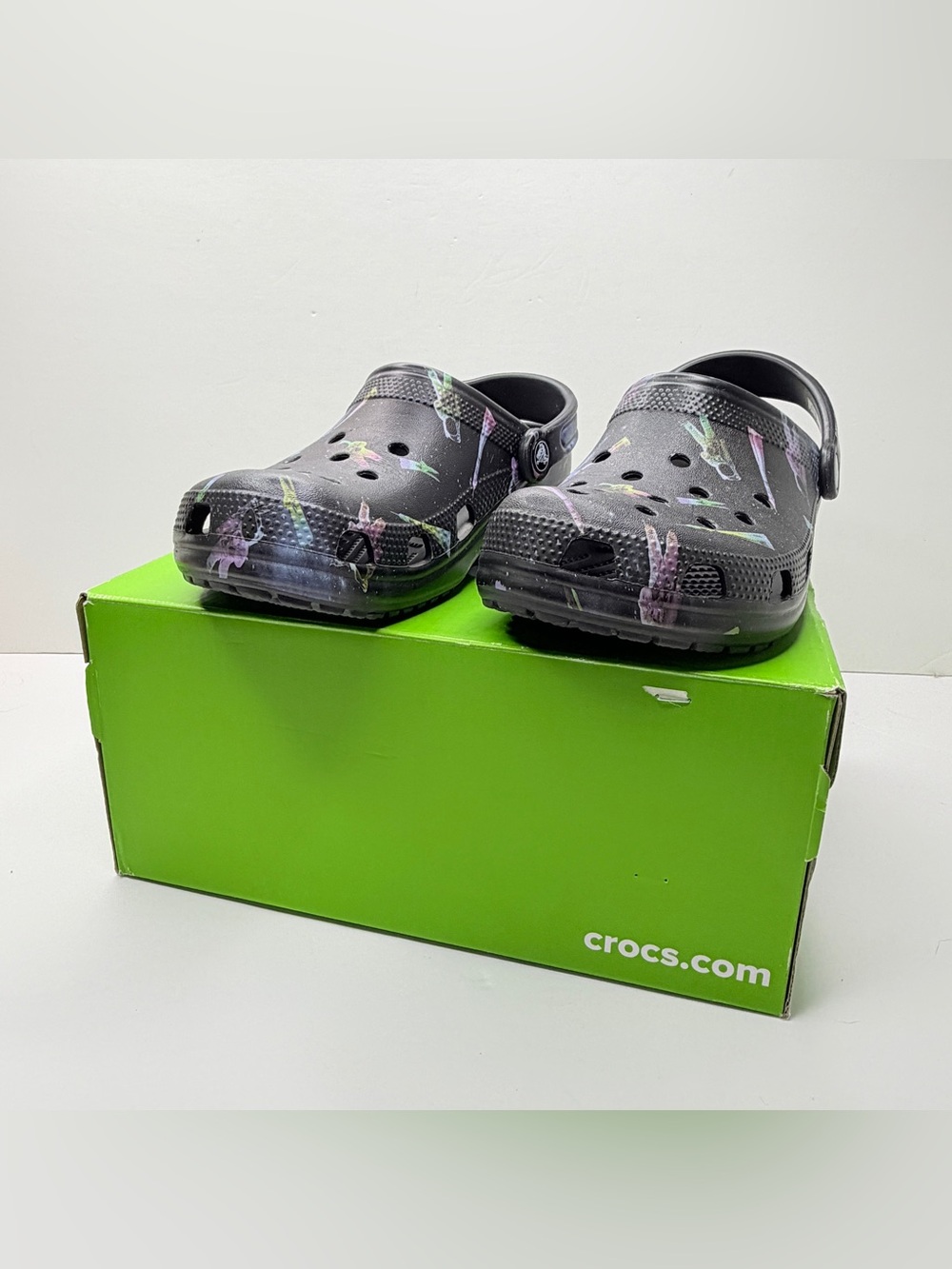 Crocs Classic Astronaut Black Clogs
